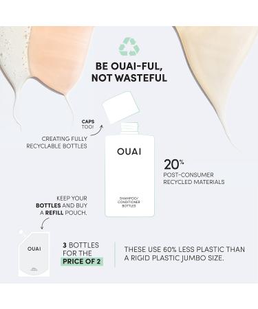 Shop OUAI Fine Hair Shampoo - 10 oz/ 300 mL Online - Best Price & International Shipping - Buy Online on SooperMarket.com
