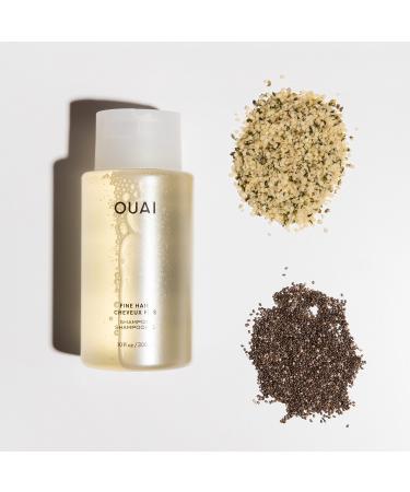 Shop OUAI Fine Hair Shampoo - 10 oz/ 300 mL Online - Best Price & International Shipping - Buy Online on SooperMarket.com