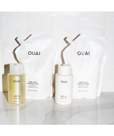 Shop OUAI Fine Hair Shampoo - 10 oz/ 300 mL Online - Best Price & International Shipping - Buy Online on SooperMarket.com