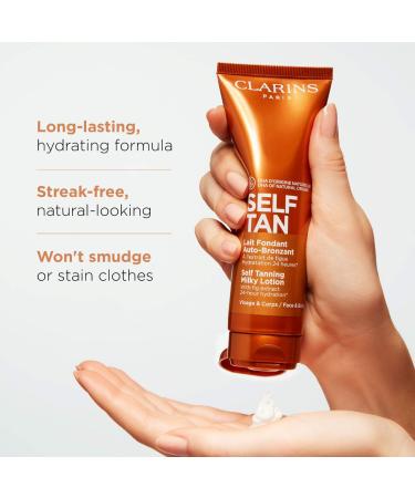 Shop Clarins Self Tanning Face & Body Milky Lotion - 4.2 oz/ 125 mL Online - Best Price & International Shipping - Buy Online on SooperMarket.com