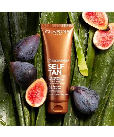 Shop Clarins Self Tanning Face & Body Milky Lotion - 4.2 oz/ 125 mL Online - Best Price & International Shipping - Buy Online on SooperMarket.com