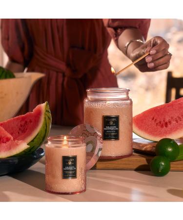 Shop VOLUSPA Kalahari Watermelon Glass Jar Candle - 18 oz/ 510 g 1-wick candle Online - Best Price & International Shipping - Buy Online on SooperMarket.com