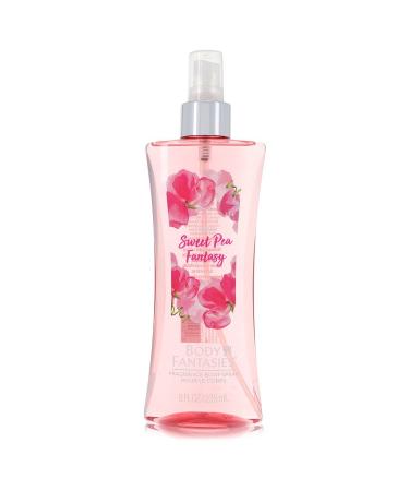 Body Fantasies Signature Pink Sweet Pea Fantasy by Parfums De Coeur Body Spray 8 oz for Women