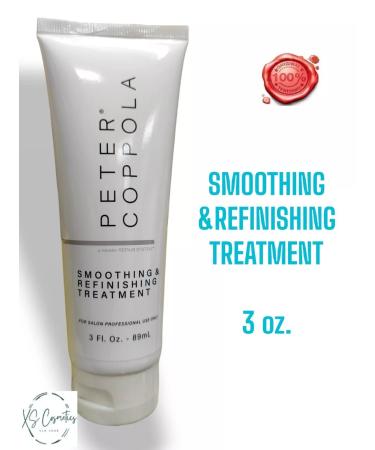 Peter Coppola a-Keratin Smoothing & Refinishing Treatment - Semi-Permanent - Improved Formula Enriched with Shea Butter - Nourishes  Repairs  Shields the Hair - Formaldehyde-Free  Aldehyde-Free (3 Ounce) - (new without box)