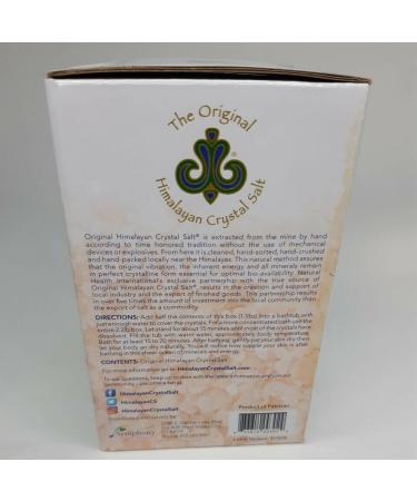 Himalayan Crystal Salt Bath Salts - Hydration, Detox & Relaxation - 2.2lbs (1kg) - Buy Online on SooperMarket.com