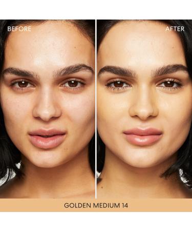 Shop bareMinerals Original Loose Powder Mineral Foundation SPF 15 - 0.28 oz Golden Medium 14 - for light warm skin with subtle peach undertones Online - Best Price & International Shipping - Buy Online on SooperMarket.com