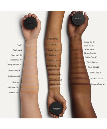 Shop bareMinerals Original Loose Powder Mineral Foundation SPF 15 - 0.28 oz Golden Medium 14 - for light warm skin with subtle peach undertones Online - Best Price & International Shipping - Buy Online on SooperMarket.com