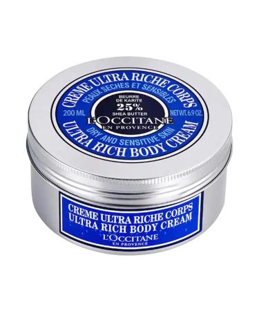 L'Occitane Shea Butter Ultra Rich Body Cream - 7 oz/ 200 mL
