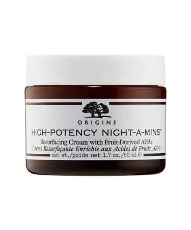 Origins High-Potency Night-a-Mins Resurfacing Cream with Fruit-Derived AHAs - 1.7 oz/ 50 mL