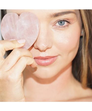 Shop KORA Organics Rose Quartz Facial De-Puffing & Lifting Gua Sha Online - Best Price & International Shipping - Buy Online on SooperMarket.com