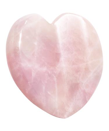 KORA Organics Rose Quartz Facial De-Puffing & Lifting Gua Sha