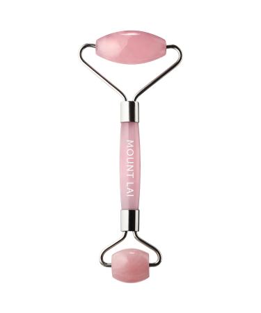 Mount Lai De-Puffing Rose Quartz Facial Roller - Standard