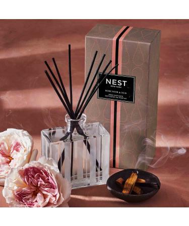 Shop NEST New York Rose Noir & Oud Reed Diffuser - 5.9oz/175mL Online - Best Price & International Shipping - Buy Online on SooperMarket.com