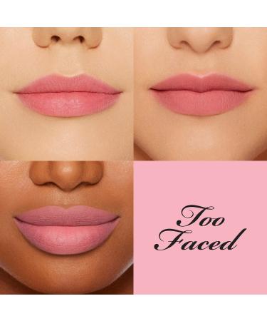 Shop Too Faced Peach Puff Long-Wearing Diffused Matte Lip Color - 0.07 oz/ 2 mL Boy Bye - soft baby pink Online - Best Price & International Shipping - Buy Online on SooperMarket.com