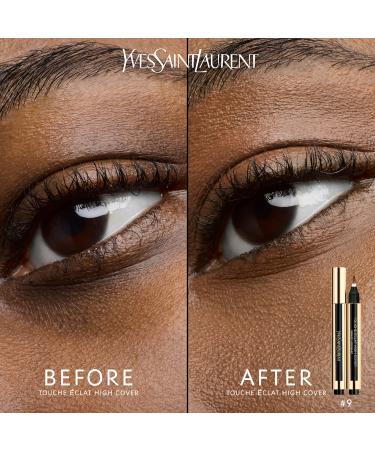 Shop Yves Saint Laurent Touche clat High Cover Radiant Under-Eye Concealer - 0.08 oz/ 2.5 mL 9 EXPRESSO - very deep. neutral red undertone Online - Best Price & International Shipping - Buy Online on SooperMarket.com