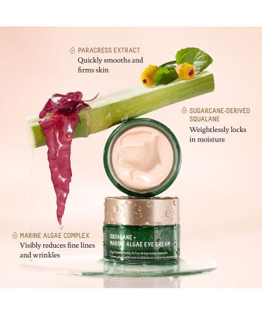 Shop Biossance Squalane + Marine Algae Eye Cream for Fine Lines & Dark Circles - 0.5 oz / 15 mL Online - Best Price & International Shipping - Buy Online on SooperMarket.com