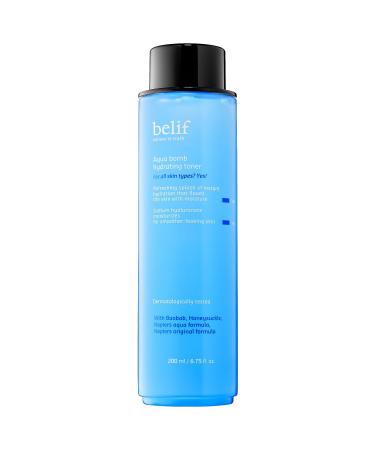 belif Aqua Bomb Hydrating Toner with Hyaluronic Acid - 6.75 oz/ 200 mL