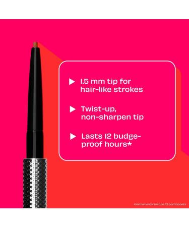 Shop Benefit Cosmetics Mini Precisely My Brow Pencil Waterproof Eyebrow Definer - 0.001 / 0.04g Grey - cool grey Online - Best Price & International Shipping - Buy Online on SooperMarket.com