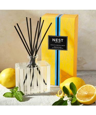Shop NEST New York Amalfi Lemon & Mint Reed Diffuser - 5.9 oz/ 175 mL Online - Best Price & International Shipping - Buy Online on SooperMarket.com