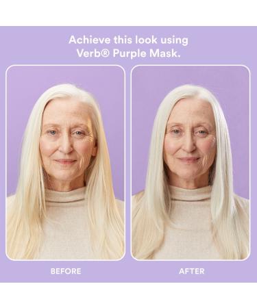 Shop Verb Brighten and Toning Purple Mask for Blonde Hair - 6.3 oz/ 180 g Online - Best Price & International Shipping - Buy Online on SooperMarket.com
