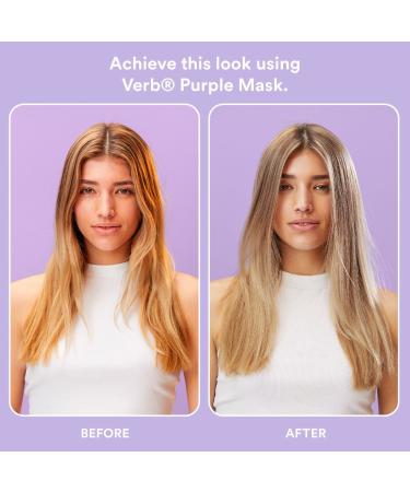 Shop Verb Brighten and Toning Purple Mask for Blonde Hair - 6.3 oz/ 180 g Online - Best Price & International Shipping - Buy Online on SooperMarket.com