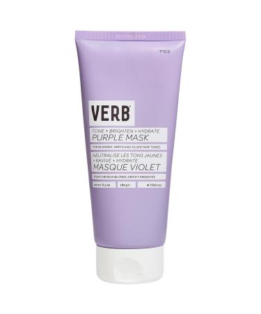 Verb Brighten and Toning Purple Mask for Blonde Hair - 6.3 oz/ 180 g