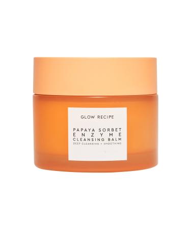 Glow Recipe Papaya Sorbet Smoothing Enzyme Cleansing Balm & Makeup Remover - 3.4 oz/ 100 mL
