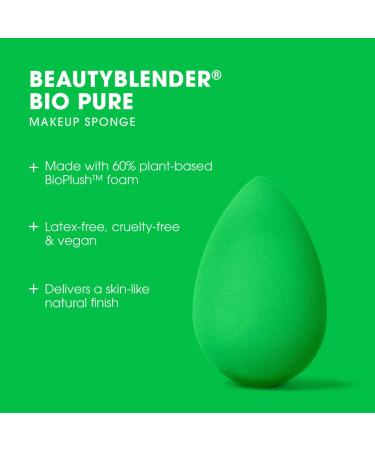 Shop Beautyblender Biopure Sustainable Green Makeup Sponge Online - Best Price & International Shipping - Buy Online on SooperMarket.com