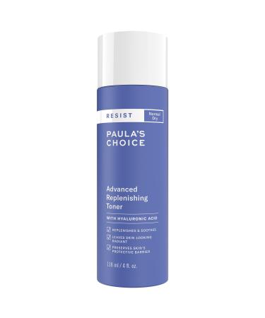Paula's Choice RESIST Advanced Replenishing Toner with Hyaluronic Acid - 4 oz/ 118 mL