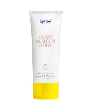Supergoop! Glowscreen Body Lotion Sunscreen SPF 40 - 3.4 oz/ 100 mL