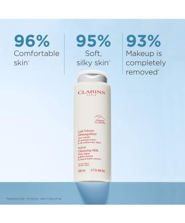 Shop Clarins Velvet Hydrating Cleansing Milk - 6.7 oz / 200 ml Online - Best Price & International Shipping - Buy Online on SooperMarket.com