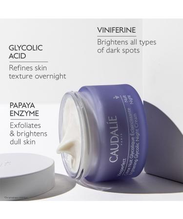 Shop Caudalie Vinoperfect Brightening Glycolic Night Cream - 1.6 oz/ 50 mL Online - Best Price & International Shipping - Buy Online on SooperMarket.com