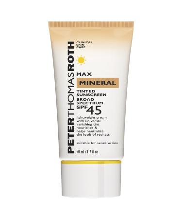 Peter Thomas Roth Max Mineral Tinted Sunscreen Broad Spectrum SPF 45 - 1.7 oz/ 50 mL