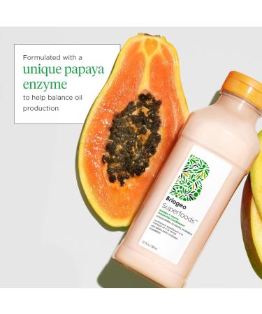 Shop Briogeo Superfoods Mango + Cherry Oil Control & Balancing Conditioner - 12.5 oz/ 369 mL Online - Best Price & International Shipping - Buy Online on SooperMarket.com