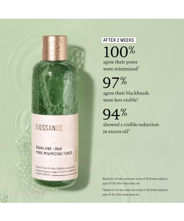 Shop Biossance Squalane + BHA Pore-Minimizing Toner - 4.0 oz/ 120 mL Online - Best Price & International Shipping - Buy Online on SooperMarket.com