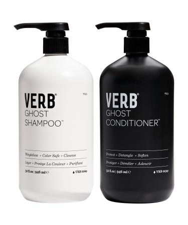Verb Ghost Weightless Shampoo and Conditioner Jumbo Set for Fine Hair