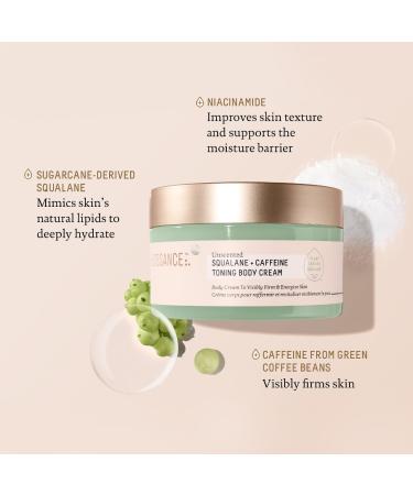 Shop Biossance Squalane + Caffeine Toning Body Cream - 6 oz / 200 mL Online - Best Price & International Shipping - Buy Online on SooperMarket.com