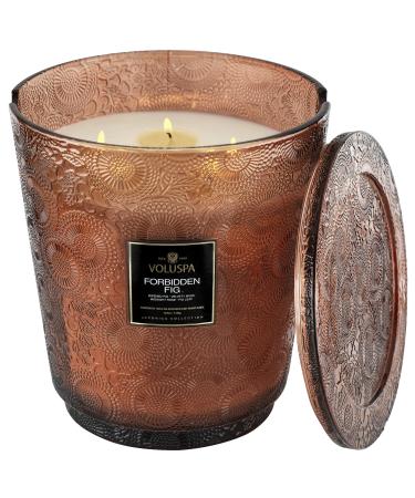 VOLUSPA Forbidden Fig Glass Jar Candle-thumbnail