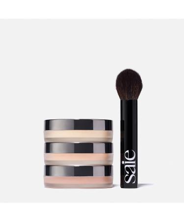 Shop Saie The Fluffy Setting Powder Brush Online - Best Price & International Shipping - Buy Online on SooperMarket.com