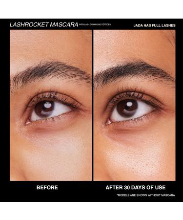 Shop Freck Beauty LASHROCKET MASCARA with Lash Enhancing Peptides - 0.38 oz Black - matte black Online - Best Price & International Shipping - Buy Online on SooperMarket.com