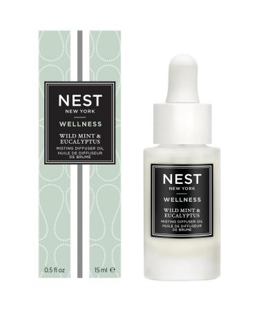 NEST New York Wild Mint & Eucalyptus Misting Diffuser Oil - 0.5 oz / 15 ml Wild Mint &amp Eucalyptus