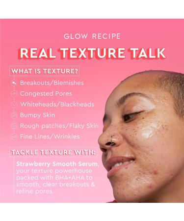 Shop Glow Recipe Strawberry Smooth BHA + AHA Salicylic Acid Serum Online - Best Price & International Shipping - Buy Online on SooperMarket.com