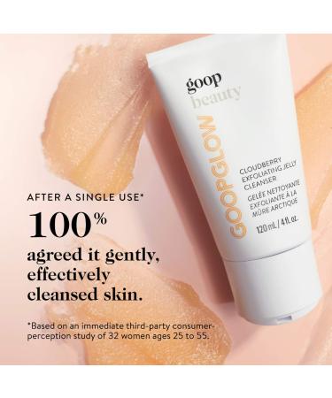 Shop goop goopglow Cloudberry Exfoliating Jelly Cleanser - 4 oz/ 120 mL Online - Best Price & International Shipping - Buy Online on SooperMarket.com