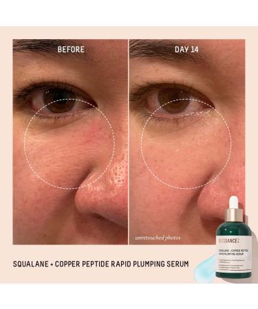 Shop Biossance Squalane + Hyaluronic Acid Copper Peptide Rapid Plumping Serum - 1.69 oz / 50 mL Online - Best Price & International Shipping - Buy Online on SooperMarket.com