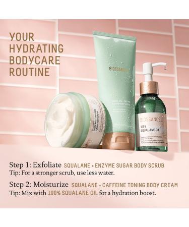 Shop Biossance Squalane + Enzyme Sugar Body Scrub - 6.76 oz/ 200 mL Online - Best Price & International Shipping - Buy Online on SooperMarket.com