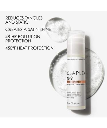 Shop Olaplex No. 9 Bond Protector Frizz Reduction & Heat Protectant Hair Serum - 3 oz / 90 mL Online - Best Price & International Shipping - Buy Online on SooperMarket.com