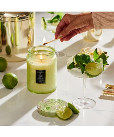 Shop VOLUSPA Havana Mint Mojito Glass Jar Candle - 18 oz/ 510 g Online - Best Price & International Shipping - Buy Online on SooperMarket.com