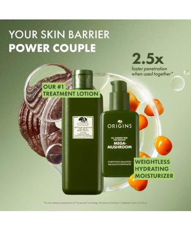 Shop Origins Dr. Andrew Weil for Origins Mega-Mushroom Relief & Resilience Soothing Treatment Lotion - 6.7 oz/ 200 mL Online - Best Price & International Shipping - Buy Online on SooperMarket.com