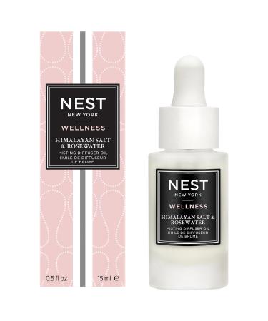 NEST New York Himalayan Salt & Rosewater Misting Diffuser Oil - 0.5 oz / 15 ml Himalayan Salt &amp Rosewater