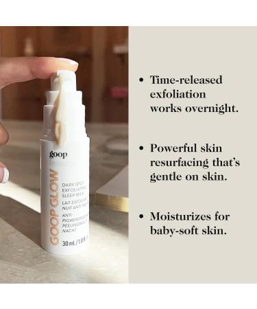 Shop goop GOOPGLOW Exfoliating Dark Spot Sleep Serum - 1 oz / 30 mL Online - Best Price & International Shipping - Buy Online on SooperMarket.com